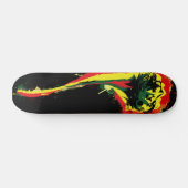 Skateboard Lion de Rasta (Horz)