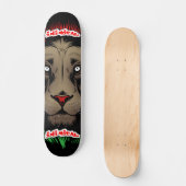 Skateboard Lion de reggae inimique (Recto)
