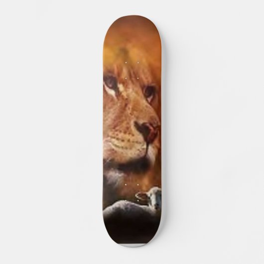 SKATEBOARD LION ET L'AGNEAU (Recto)