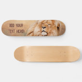 Skateboard Lion majestueux (Horz)