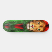 Skateboard Lion Rasta (Horz)