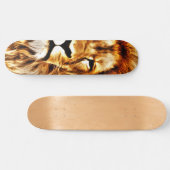Skateboard Lion royal debout (Horz)