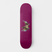 Skateboard Lionfish - Conception Abstraite - Découpé d'une ph (Recto)