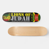 Skateboard LIONS DE JUDAH JMT Skateboard, pont 7¾" (Horz)