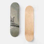 Skateboard Liquid Marble Wave Glitter Glam 1 (Recto)