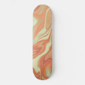 Skateboard Liquid Retro Swirl Dream #1 #decor #wall #art (Recto)