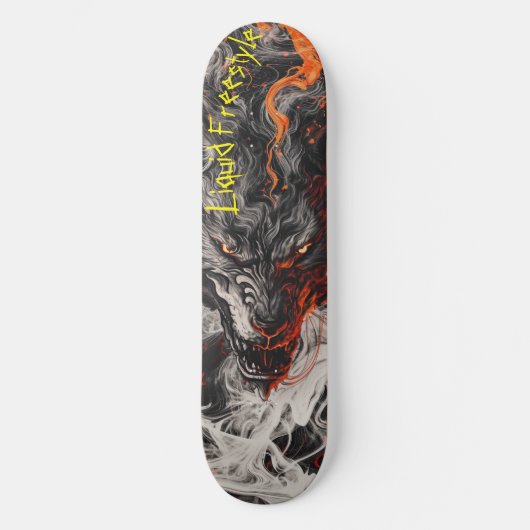 Skateboard Liquide Freestyle (Recto)