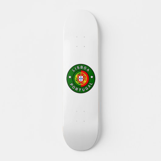 Skateboard Lisboa Portugal (Devant)