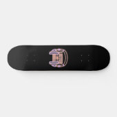 Skateboard Liste et néon (Horz)