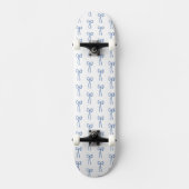 Skateboard Little Bow Blue Skate (Recto)
