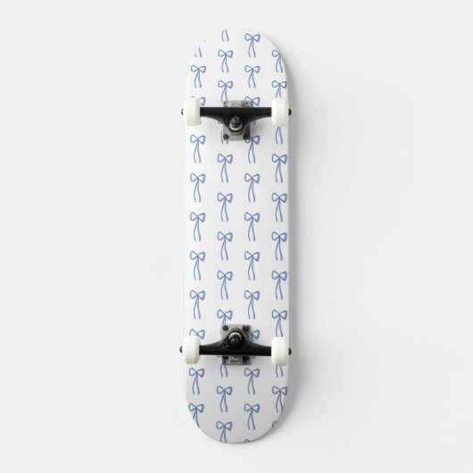 Skateboard Little Bow Blue Skate (Recto)