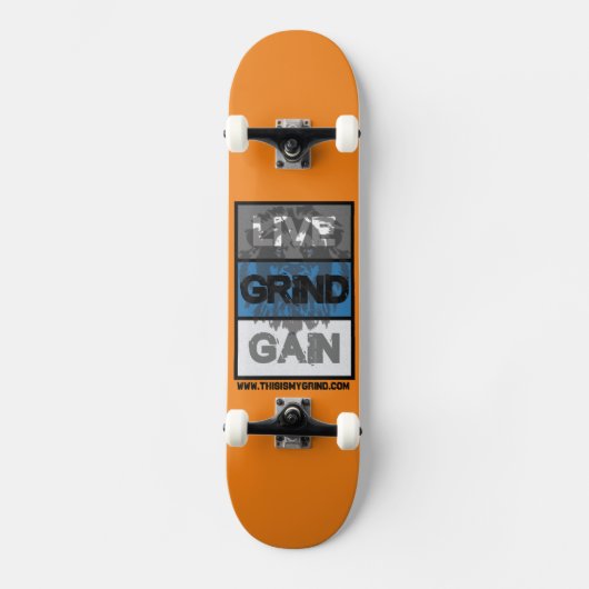 Skateboard Live Grind Gain - Carte Dade (Recto)