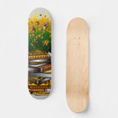 Skateboard Livres à ananas (Recto)