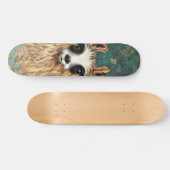 Skateboard Llama pour bébé curieux - mignonne (Horz)