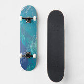 Skateboard L'Océan Atlantique Au Bord Des Bahamas (Recto)