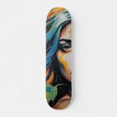 Skateboard L'oeil de la femme (Devant)