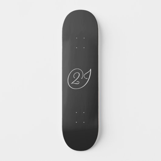 Skateboard Logo '2J' (Recto)