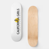Skateboard Logo California Girls Skateboards (Recto)