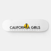 Skateboard Logo California Girls Skateboards (Horz)