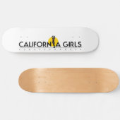 Skateboard Logo California Girls Skateboards (Horz)