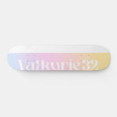 Skateboard Logo Crème Sunset (Horz)