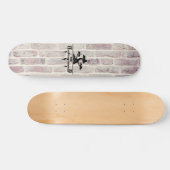 Skateboard Logo de Brick arrière - plan Business (Horz)