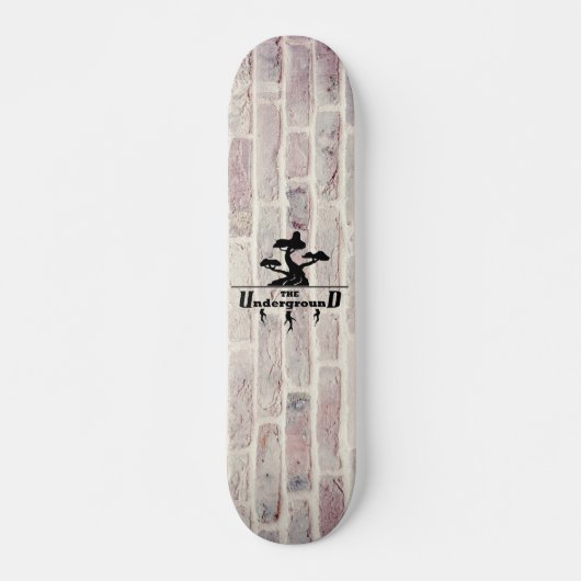Skateboard Logo de Brick arrière - plan Business (Devant)