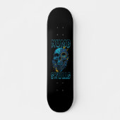 Skateboard Logo De Conception Numb-Skulls (Devant)