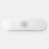 Skateboard Logo de marque d'entreprise moderne (Horz)