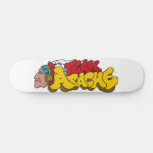 Skateboard Logo de plate-forme d'Apache d'équipe nouveau (Horz)