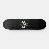 Skateboard Logo du shamrock Irish Circle (Horz)