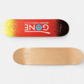 Skateboard Logo GONE 8.5 (Horz)