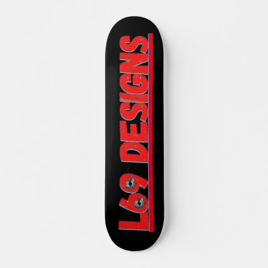 skateboard "LOGO L69 designs" (Devant)