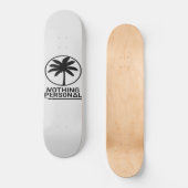 Skateboard Logo Nothing Personal (Recto)