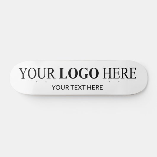 Skateboard Logo promotionnel personnalisé - Pas de commande m (Horz)