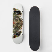 Skateboard logo schimeri rasta (Recto)