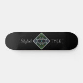 Skateboard Logo Tyle stylisé (Horz)