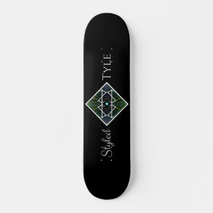 Skateboard Logo Tyle stylisé
