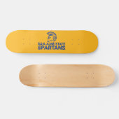Skateboard Logo Wordmark de Spartans d'état de San Jose (Horz)