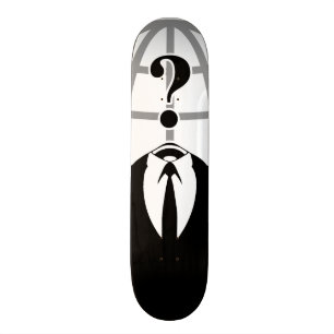 Skateboard Logotype anonyme frais