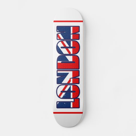 Skateboard Londres (Recto)