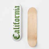 Skateboard Longboard de Californie (Recto)