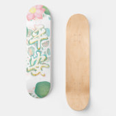 Skateboard Lotus dans le lac paisible (Recto)