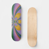 Skateboard Lotus Pourpre (Recto)