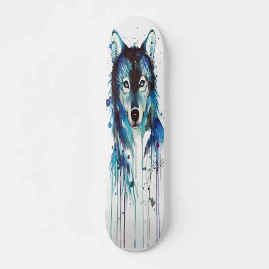 Skateboard Loup (Devant)