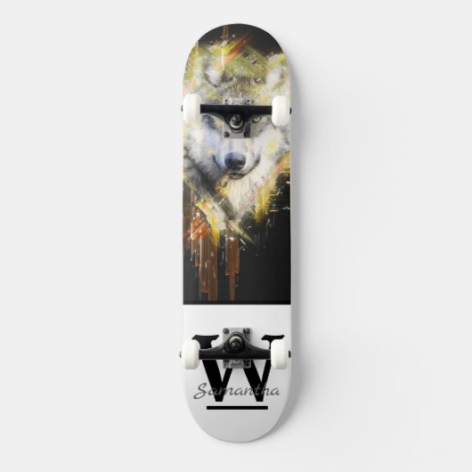 Skateboard Loup (Recto)