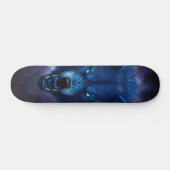 Skateboard loup bleu (Horz)