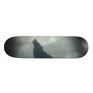 Skateboard Loup - customisé
