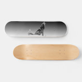 Skateboard Loup de bois de construction (Horz)
