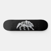 Skateboard Loup-garou de Mandala (Horz)